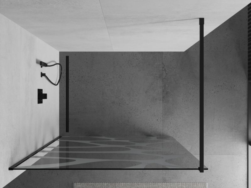 Ścianka prysznicowa Mexen Kioto biały wzór 90x200 cm  800-090-101-70-97 1 szt.