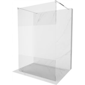 Ścianka prysznicowa Mexen Kioto chrom szron/transparent 140x200 cm 800-140-002-01-35 1 szt.