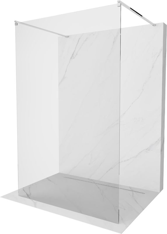 Ścianka prysznicowa Mexen Kioto chrom transparent 110x200 cm 800-110-002-01-00 1 szt.