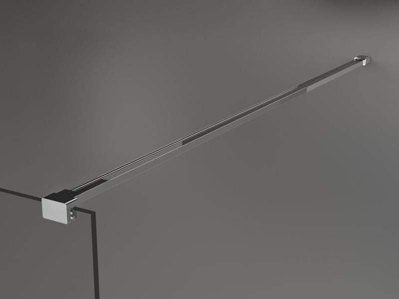 Ścianka prysznicowa Mexen Kioto chrom transparent 110x200 cm 800-110-002-01-00 1 szt.