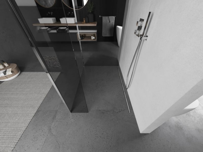 Ścianka prysznicowa Mexen Kioto chrom transparent 120x85x30 1 szt.