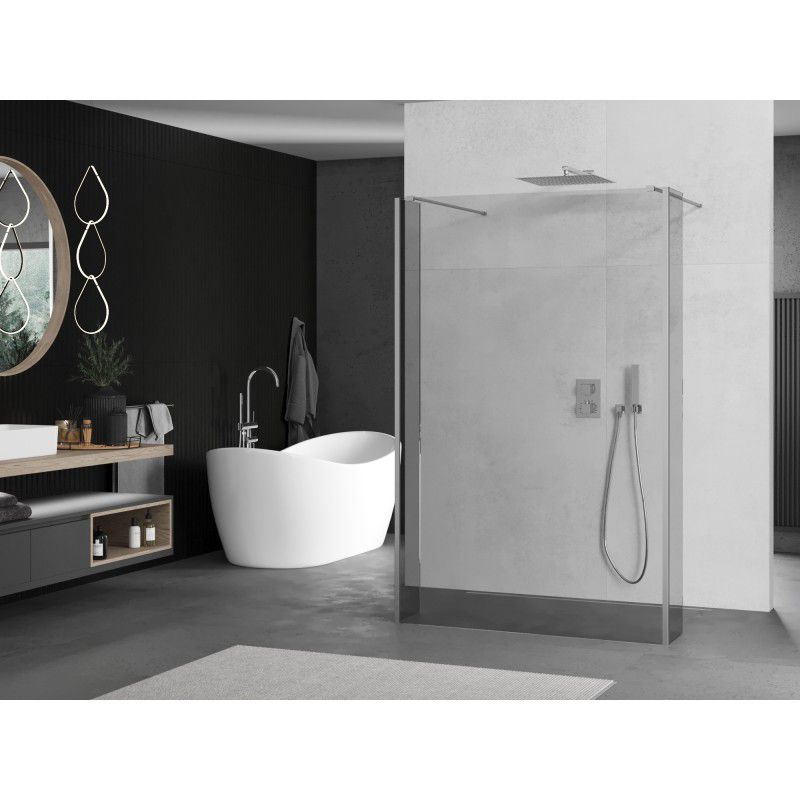Ścianka prysznicowa Mexen Kioto chrom transparent 130x30x30 1 szt.
