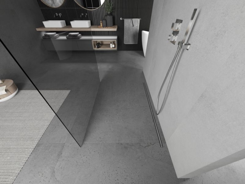 Ścianka prysznicowa Mexen Kioto chrom transparent 170x200 cm 800-170-002-01-00 1 szt.