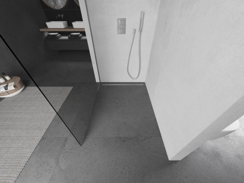 Ścianka prysznicowa Mexen Kioto chrom transparent 60x200 cm 800-060-101-01-00 1 szt.