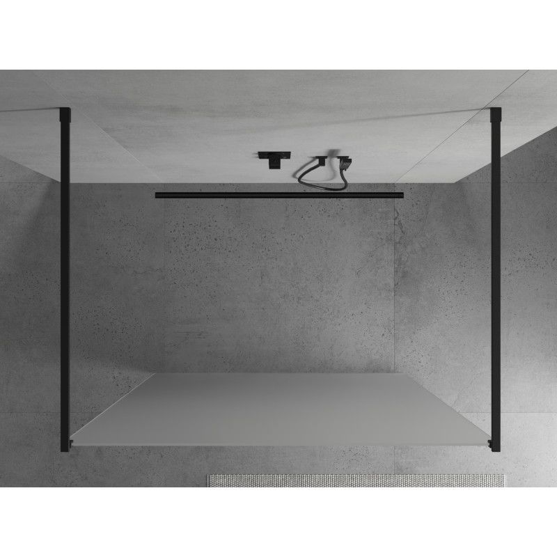 Ścianka prysznicowa Mexen Kioto czarna 100x200 cm 800-100-002-70-30 1 szt.