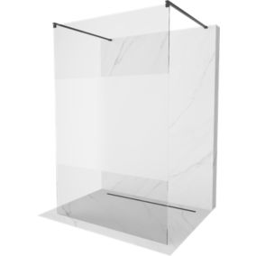 Ścianka prysznicowa Mexen Kioto czarna 100x200 cm  800-100-002-70-35 1 szt.