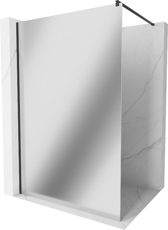 Ścianka prysznicowa Mexen Kioto czarna 110x200 cm  800-110-101-70-50 1 szt.
