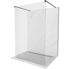Ścianka prysznicowa Mexen Kioto czarna 130x200 cm 800-130-002-70-00 1 szt.