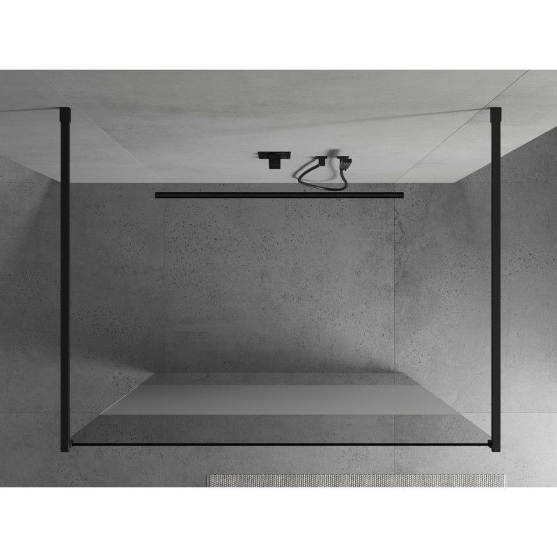 Ścianka prysznicowa Mexen Kioto czarna 140x200 cm 800-140-002-70-35 1 szt.