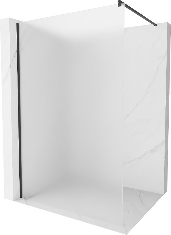 Ścianka prysznicowa Mexen Kioto czarna 140x200 cm  800-140-101-70-30 1 szt.