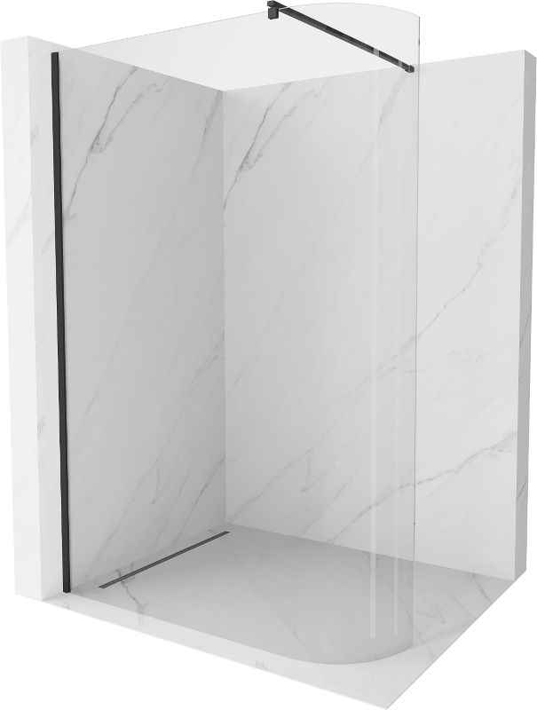 Ścianka prysznicowa Mexen Kioto czarna 150x200 cm  800-150-101-70-06 1 szt.