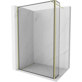 Ścianka prysznicowa Mexen Kioto czarny wzór 100x30 cm  800-100-212-50-70-030 1 szt.