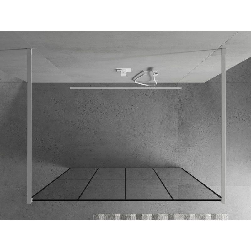 Ścianka prysznicowa Mexen Kioto czarny wzór 150x200 cm  800-150-002-20-77 1 szt.