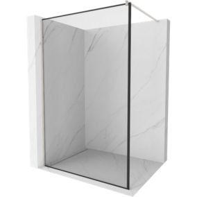 Ścianka prysznicowa Mexen Kioto czarny wzór 70 x 200 cm 1 szt.