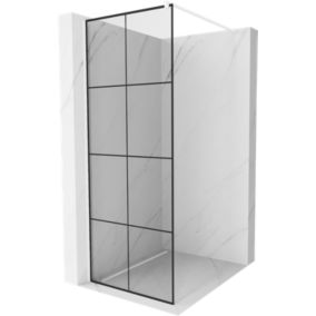 Ścianka prysznicowa Mexen Kioto czarny wzór 70x200cm  800-070-101-20-77 1 szt.
