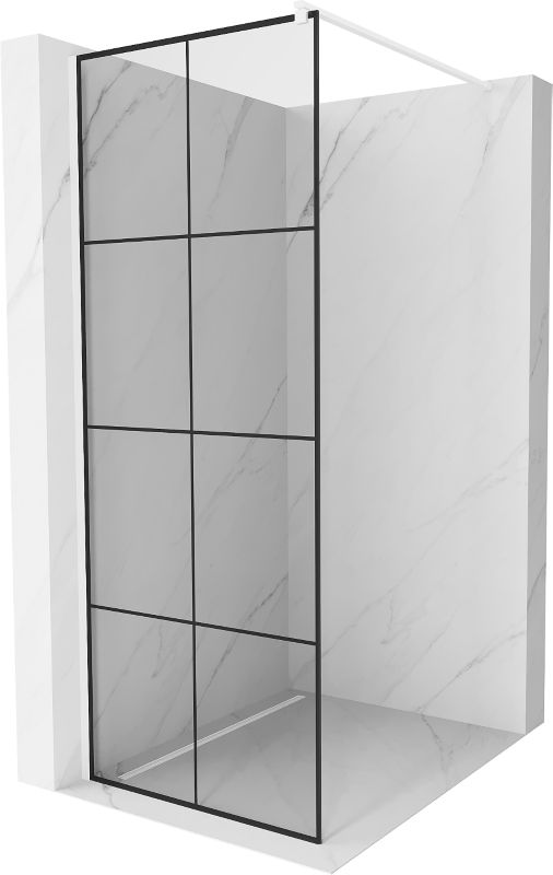 Ścianka prysznicowa Mexen Kioto czarny wzór 90x200 cm  800-090-101-20-77 1 szt.