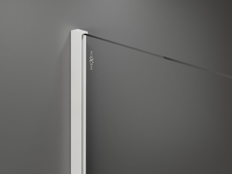 Ścianka prysznicowa Mexen Kioto czarny wzór 90x200 cm  800-090-101-20-77 1 szt.