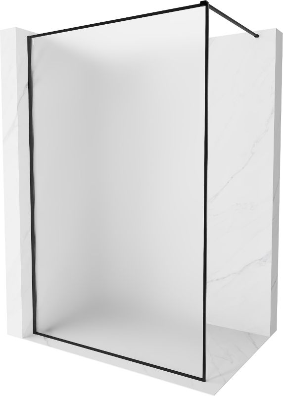 Ścianka prysznicowa Mexen Kioto-F czarna 110x202 cm  800-110-104-70-301 szt.
