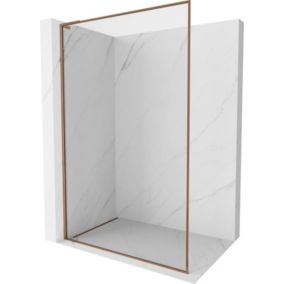Ścianka prysznicowa Mexen Kioto-F L różowe złoto 65x202 cm 800-065-174-60-00 1 szt.