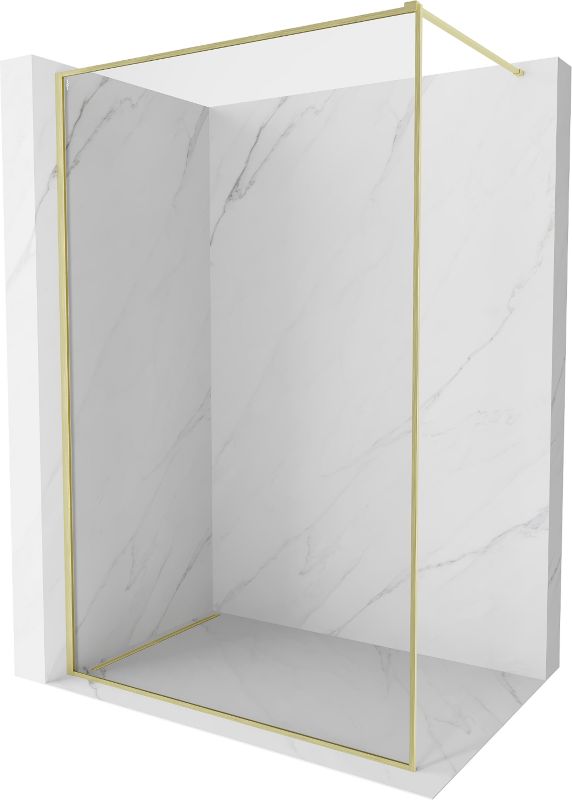 Ścianka prysznicowa Mexen Kioto-F złota 70x202 cm  800-070-104-55-001 szt.