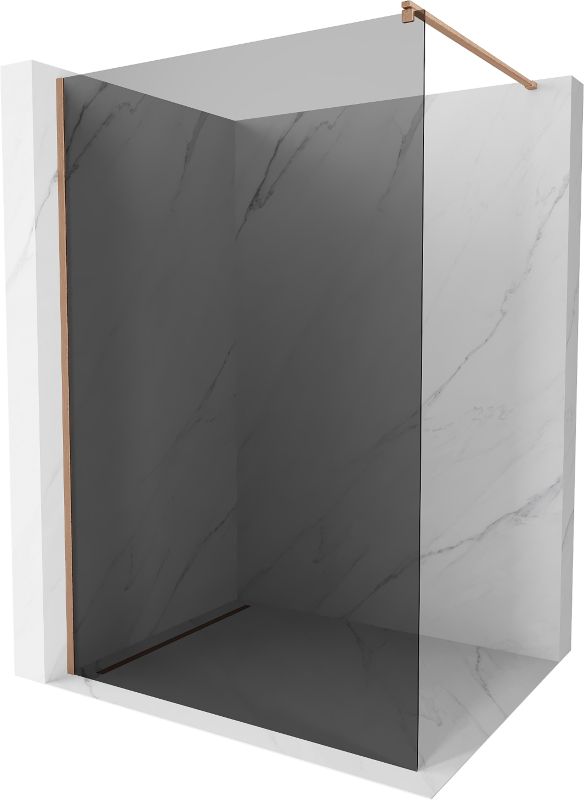 Ścianka prysznicowa Mexen Kioto grafit 90x200 cm  800-090-101-65-40 1 szt.