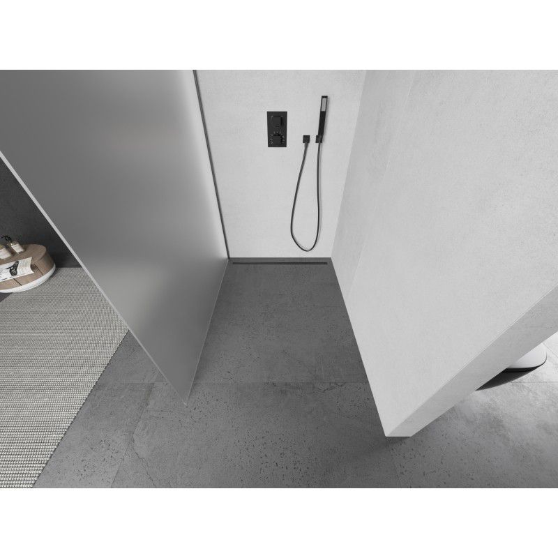 Ścianka prysznicowa Mexen Kioto gun gray 100 x 200 cm  800-100-101-66-30 1 szt.