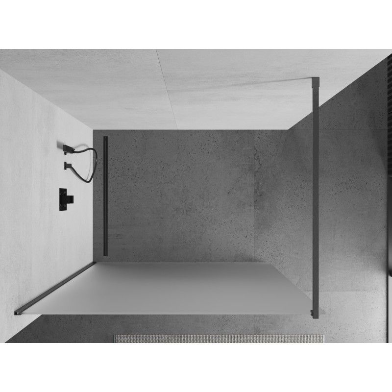 Ścianka prysznicowa Mexen Kioto gun gray 100 x 200 cm  800-100-101-66-30 1 szt.