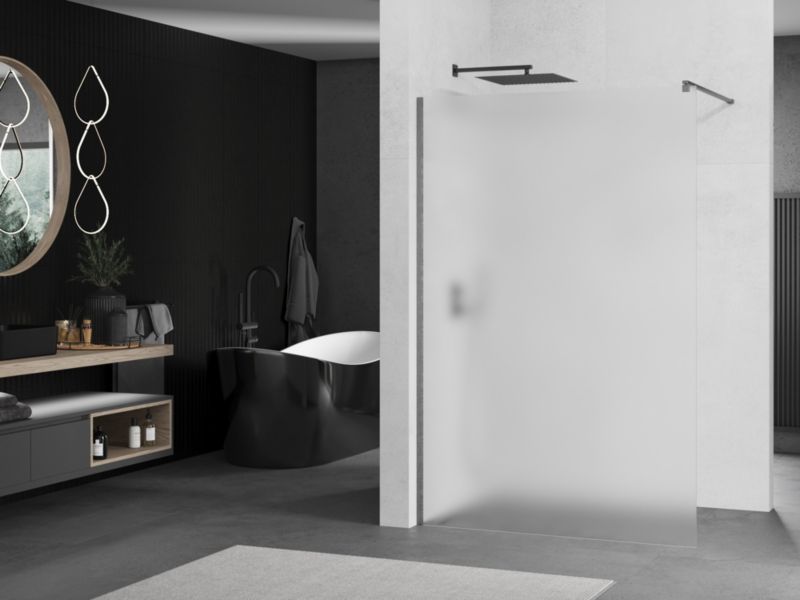 Ścianka prysznicowa Mexen Kioto gun gray 110x200 cm  800-110-101-66-30 1 szt.