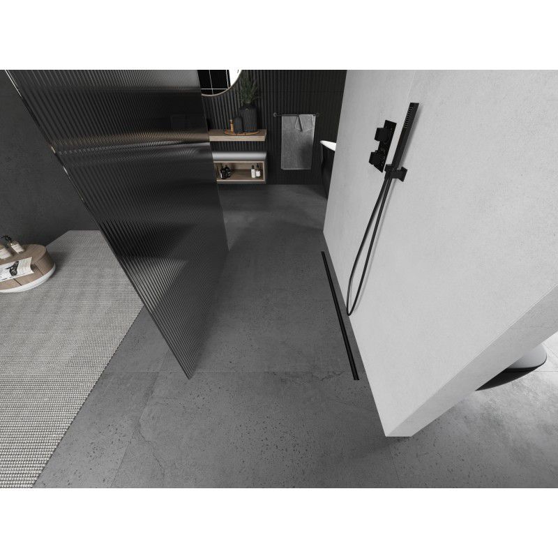 Ścianka prysznicowa Mexen Kioto gun gray 130x200 cm  800-130-002-66-09 1 szt.