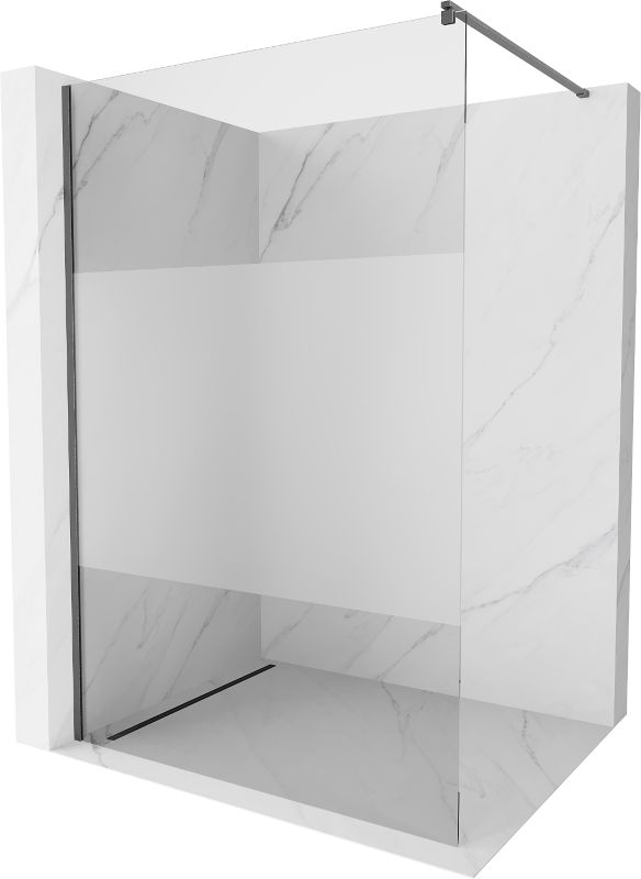 Ścianka prysznicowa Mexen Kioto gun gray 70x200 cm 1 szt.