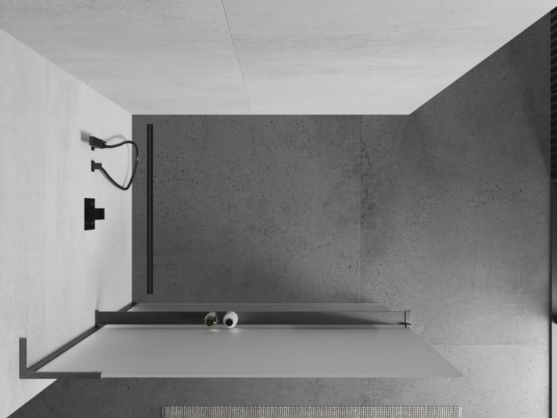 Ścianka prysznicowa Mexen Kioto+ gun gray 70x200 cm  800-070-123-66-301 szt.