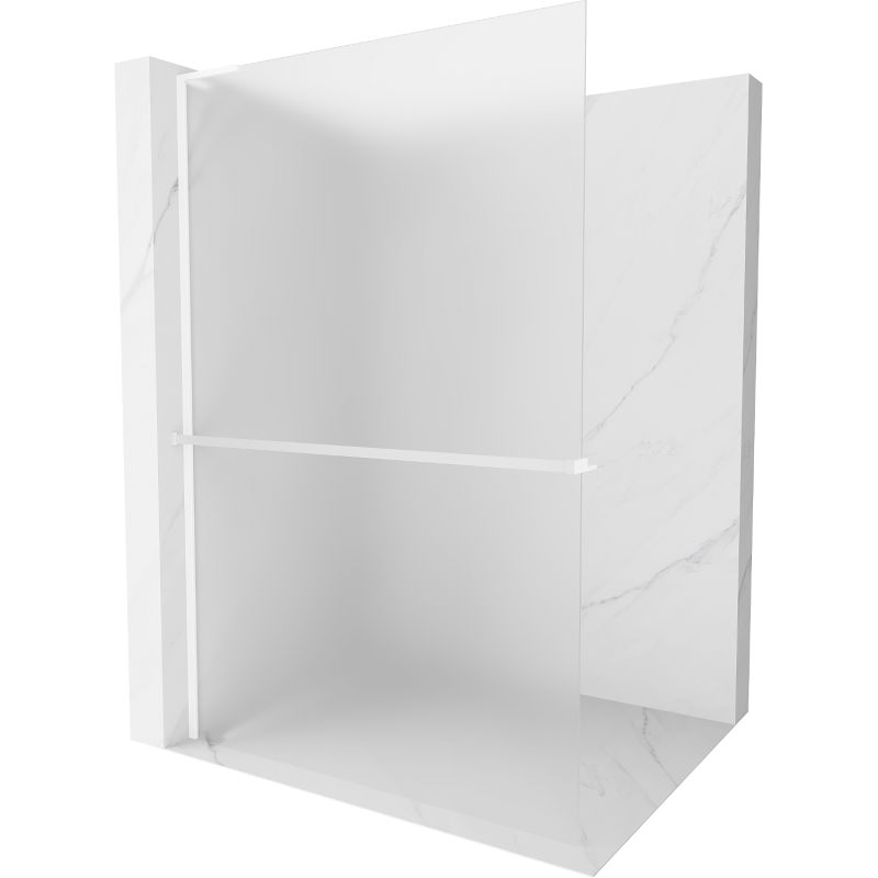 Ścianka prysznicowa Mexen Kioto+ L biała 90x200 cm 1 szt.