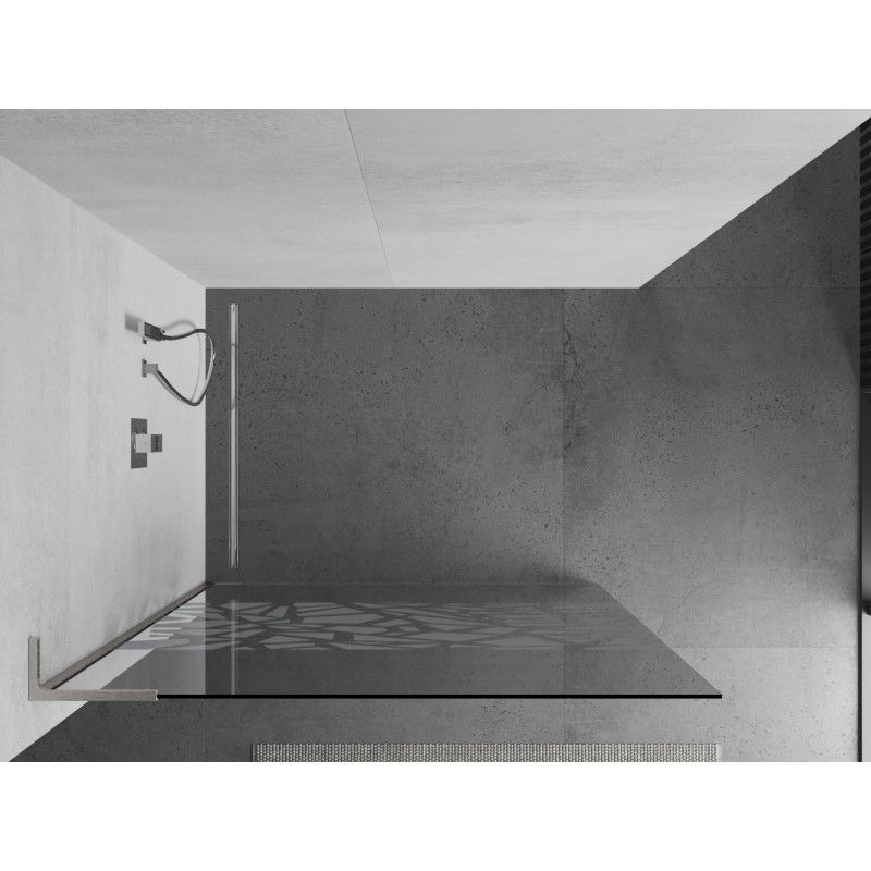 Ścianka prysznicowa Mexen Kioto L biały wzór 70 x 200 cm 1 szt.