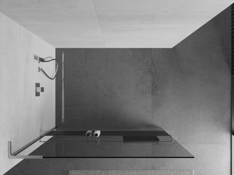 Ścianka prysznicowa Mexen Kioto+ L chrom 85x200 cm 1 szt.