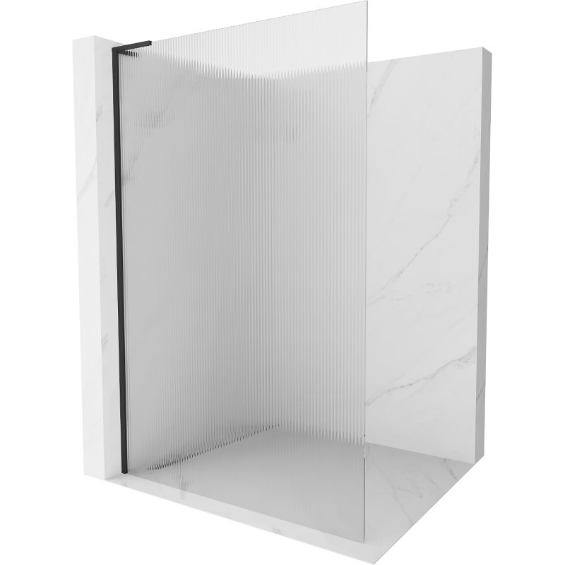 Ścianka prysznicowa Mexen Kioto L czarna 70x200 cm  800-070-103-70-09 1 szt.