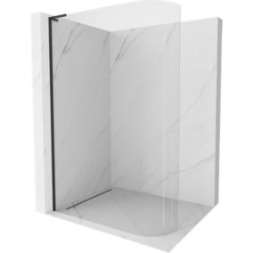 Ścianka prysznicowa Mexen Kioto L czarna 90x200 cm 800-090-103-70-06 1 szt.