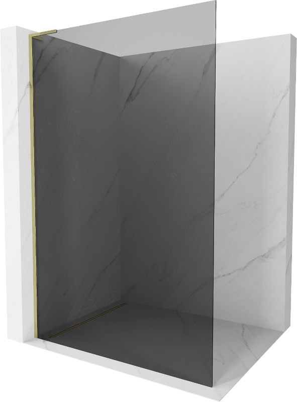 Ścianka prysznicowa Mexen Kioto L grafit 100x200 cm  800-100-103-50-40 1 szt.