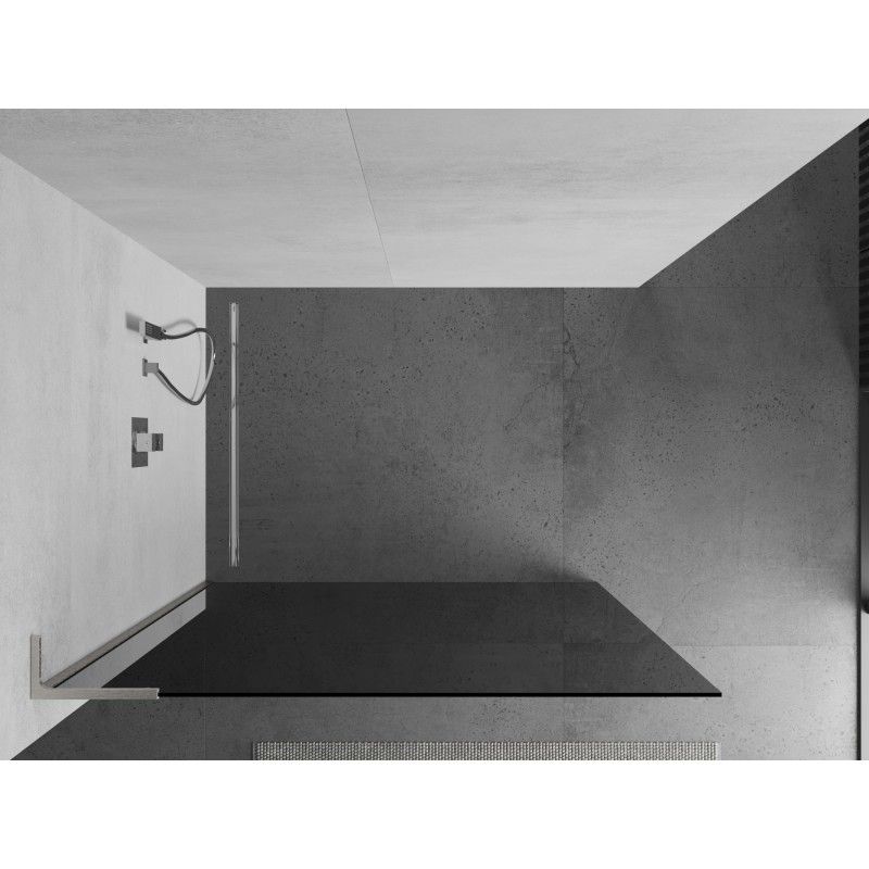 Ścianka prysznicowa Mexen Kioto L grafit 70x200 cm 1 szt.