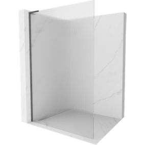 Ścianka prysznicowa Mexen Kioto L gun gray 120 x 200 cm  800-120-103-66-091 szt.