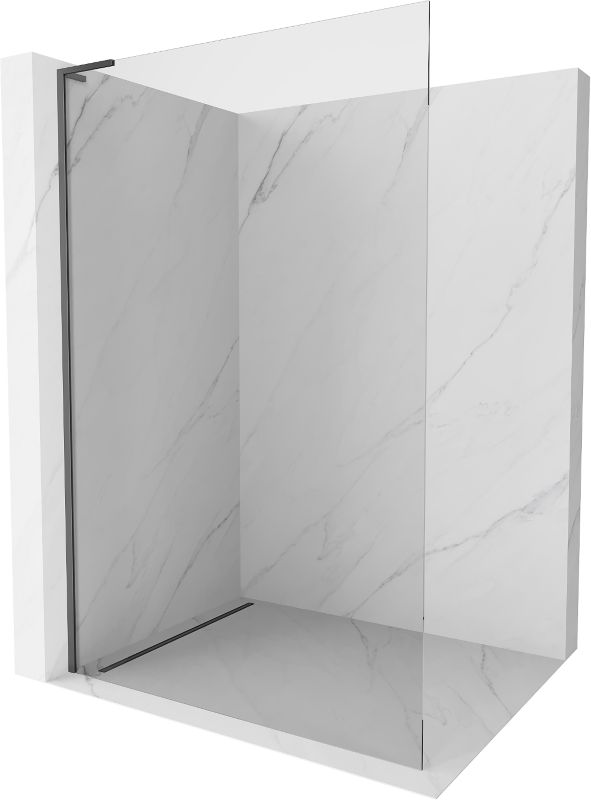 Ścianka prysznicowa Mexen Kioto L gun metal 100x200 cm  800-100-103-95-001 szt.