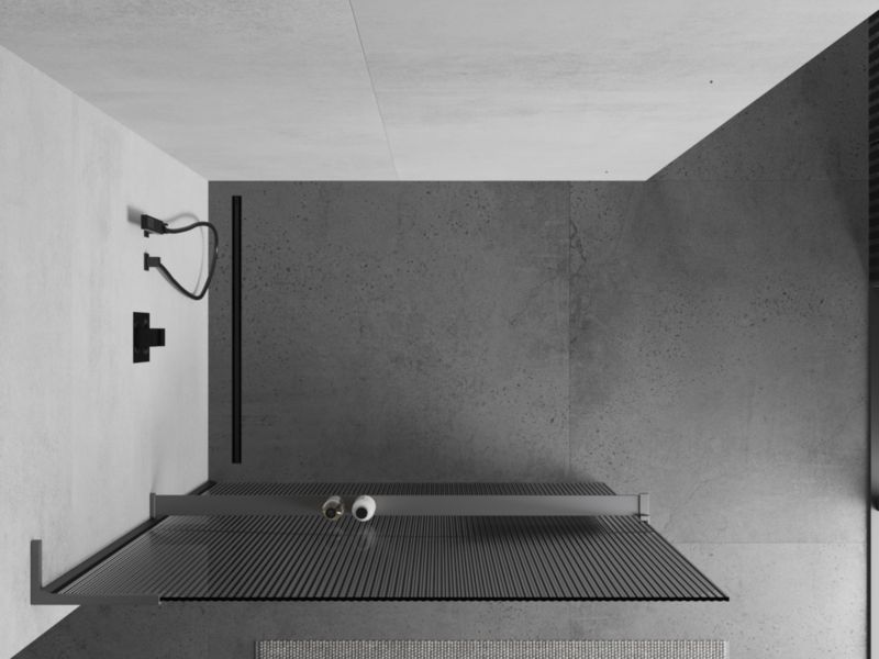 Ścianka prysznicowa Mexen Kioto+ L gun metal 70x200 cm 1 szt.
