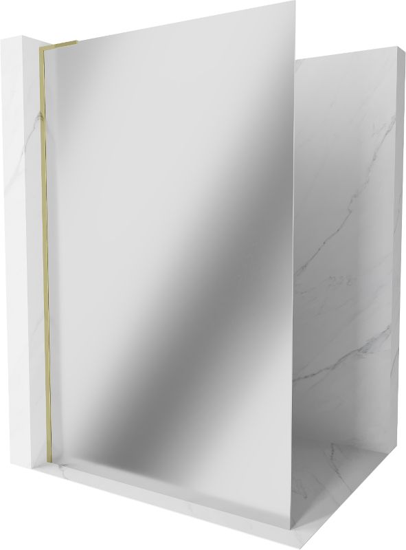 Ścianka prysznicowa Mexen Kioto L lustro 110x200 cm  800-110-103-50-50 1 szt.