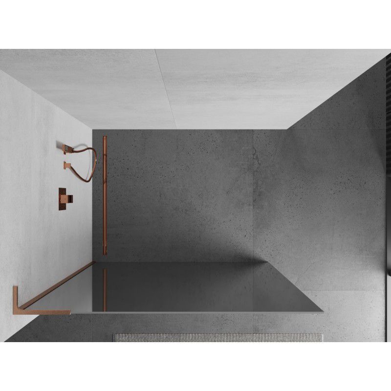 Ścianka prysznicowa Mexen Kioto L lustro 70x200 cm  800-070-103-65-50 1 szt.