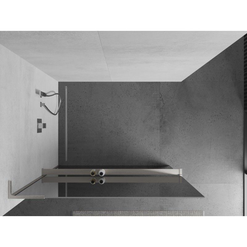 Ścianka prysznicowa Mexen Kioto+ L lustro 90x200 cm 1 szt.