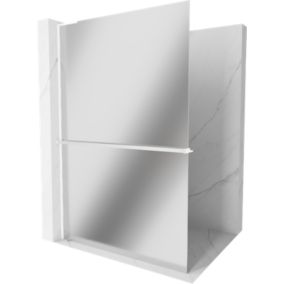 Ścianka prysznicowa Mexen Kioto+ L lustro 90x200 cm  800-090-123-20-50 1 szt.