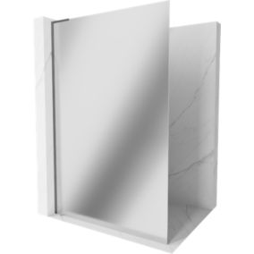 Ścianka prysznicowa Mexen Kioto L lustro gun gray 90x200 cm 1 szt.