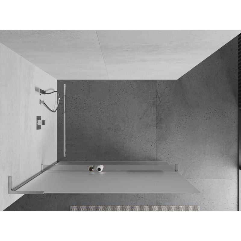 Ścianka prysznicowa Mexen Kioto+ L szron 100x200 1 szt.