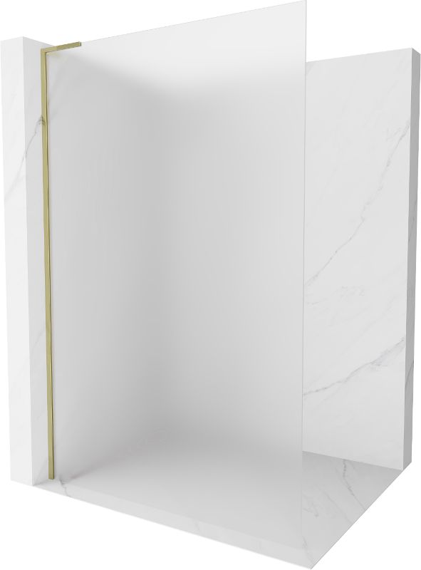 Ścianka prysznicowa Mexen Kioto L szron złota 70 x 200 cm 800-070-103-50-30 1 szt.