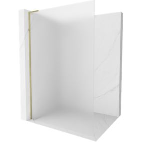 Ścianka prysznicowa Mexen Kioto L szron złota 70 x 200 cm 800-070-103-50-30 1 szt.
