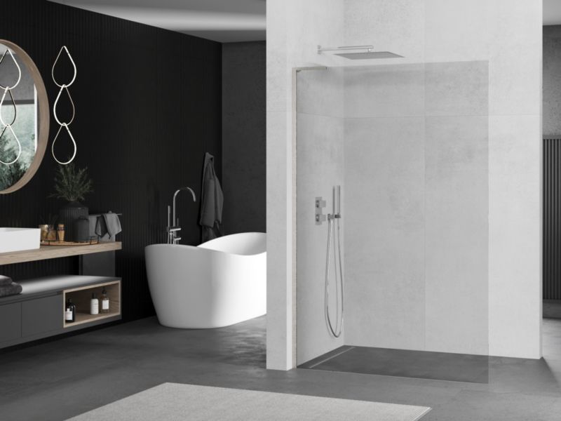 Ścianka prysznicowa Mexen Kioto L transparent 50x200 cm 1 szt.